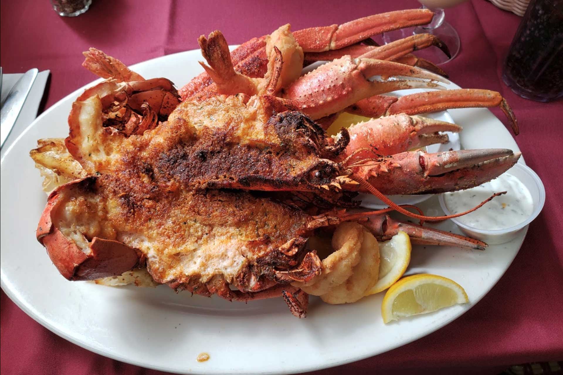Original Crab Shanty Restaurant in the Bronx, NY. Full menu includes fried